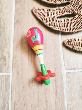 🎶Instrument de musique maracas en bois marque Djeco