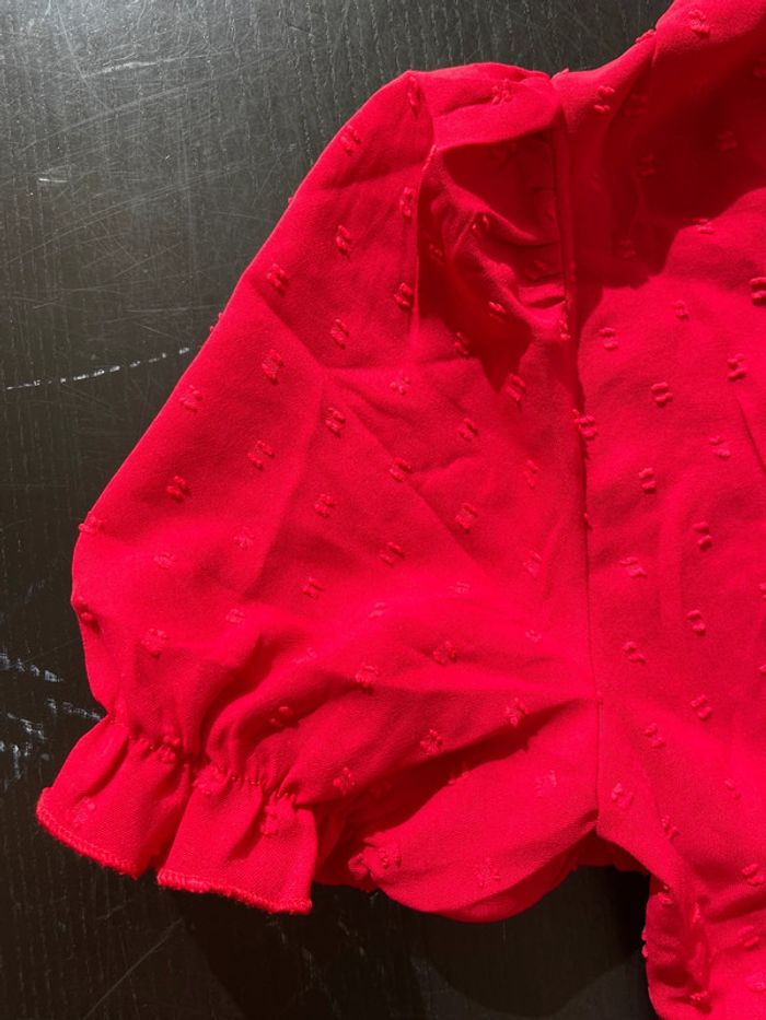 Superbe robe rouge à volants / Taille L - photo numéro 6