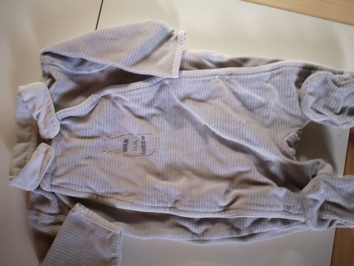 Pyjama velours Okaïdi en 3 mois
