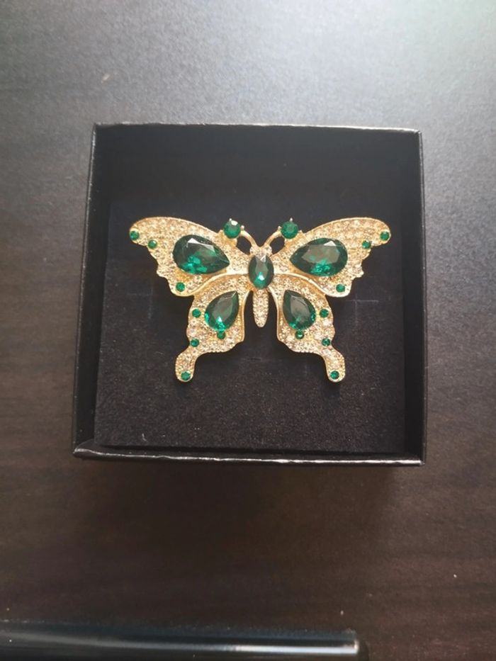 Broche vintage papillon