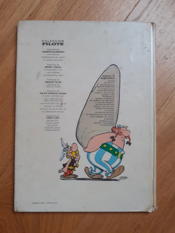 BD Una aventura de Astérix - Astérix y lis Normandos - 1969 - photo numéro 2