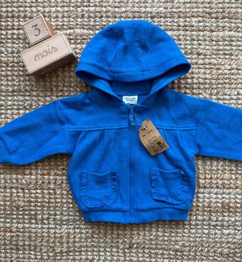 Veste à zip TAO 3mois / 60cm