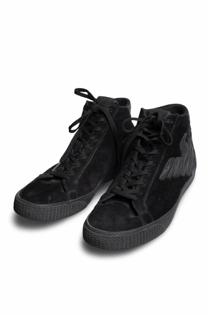 Baskets montantes suede EA7 Emporio Armani high-top sneakers Size 44 - photo numéro 2
