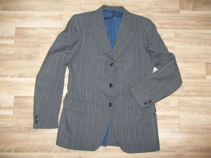 Costume bleu et gris Armand Thiériy & Sigrand - photo numéro 2