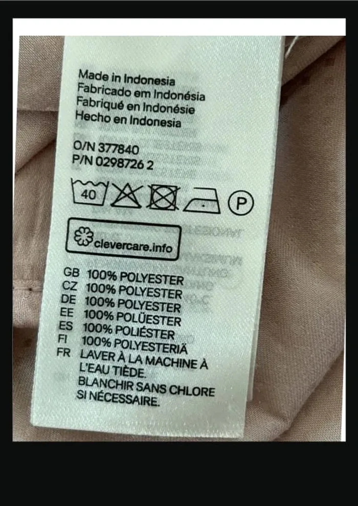 Blouse manches longues H&M taille 36 - photo numéro 6