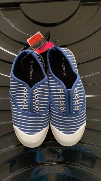 Basket sans lacet fille taille 34