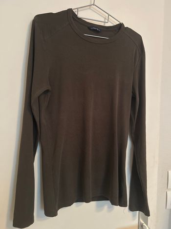 T-shirt garçon, 16 ans en coton, couleur chocolat
