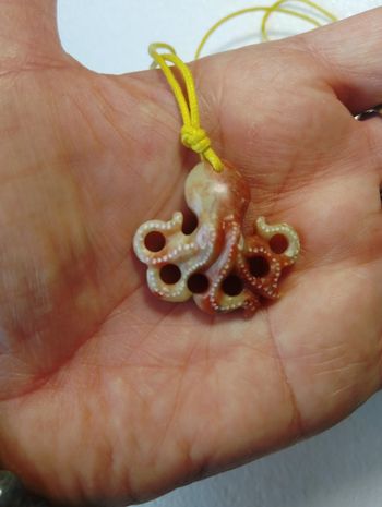Pendentif pieuvre 