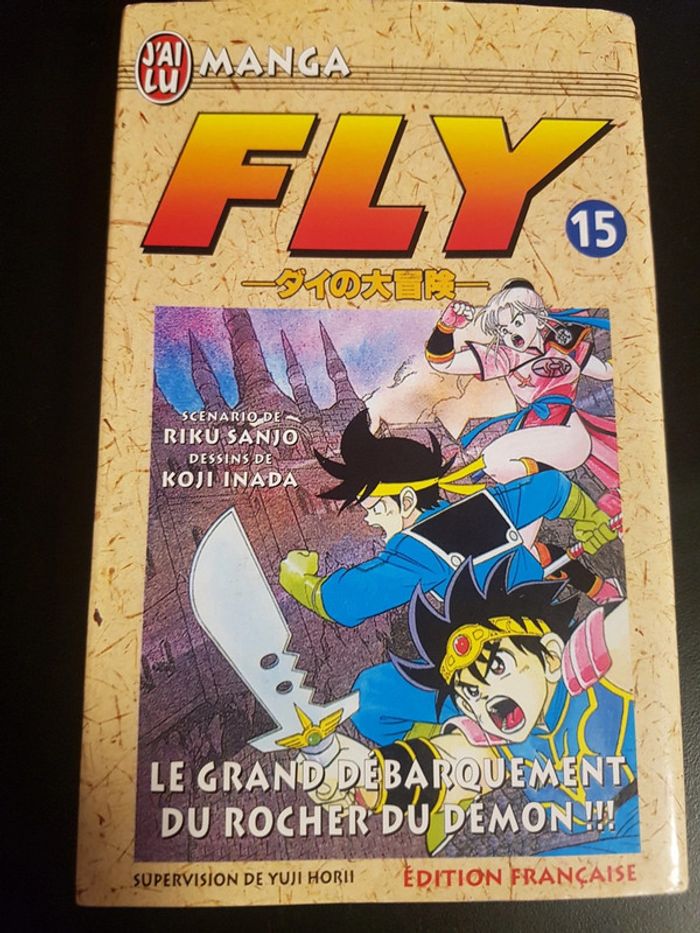 Fly dragon quest manga j'ai lu vol 15
