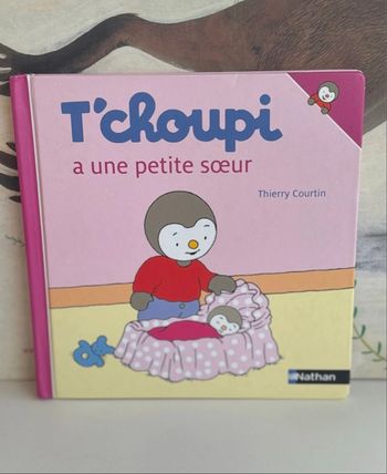 Livre tchoupi a une petite sœur 
