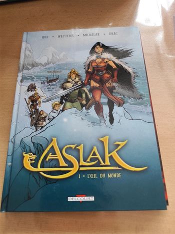 Bd aslak tome 1 l'oeil du monde