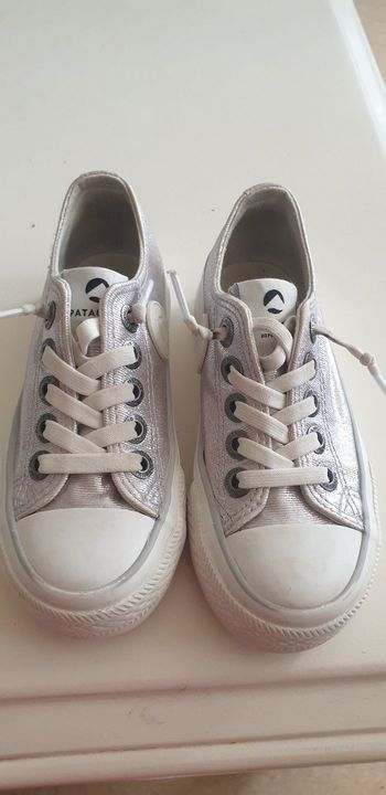 Sneakers lilas pailleté pataugas 30