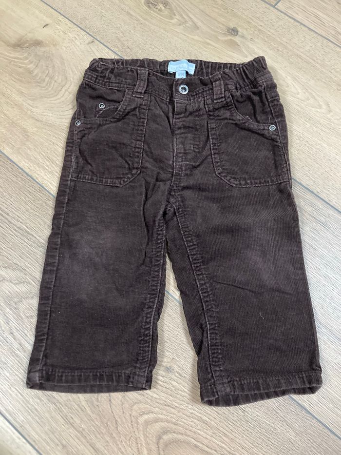 Pantalon velours marron