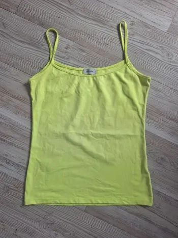 Débardeur/top jaune fluo