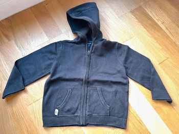 Pull sweat gilet zippé à capuche garçon Kiabi