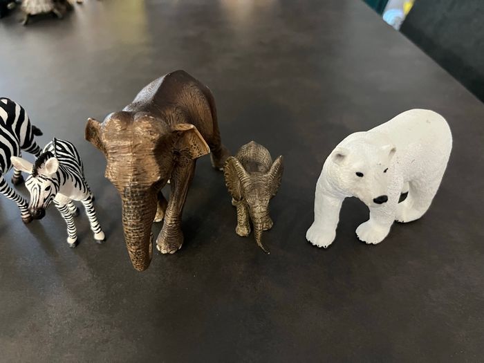 Figurines schleich et papo et tapis zoo - photo numéro 5