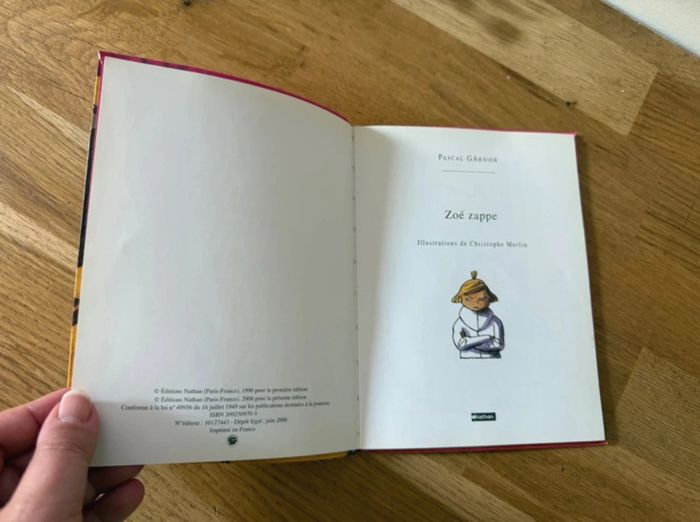 Livre 1er roman Nathan 6/8 ans  Zoé Zappe - photo numéro 5