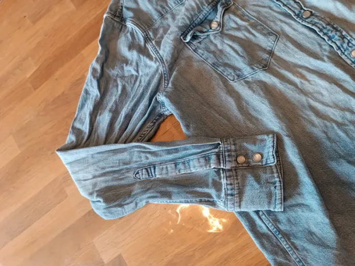 Chemise en jean levi's taille L levis - photo numéro 4