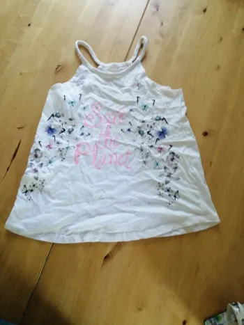 T-shirt bretelles