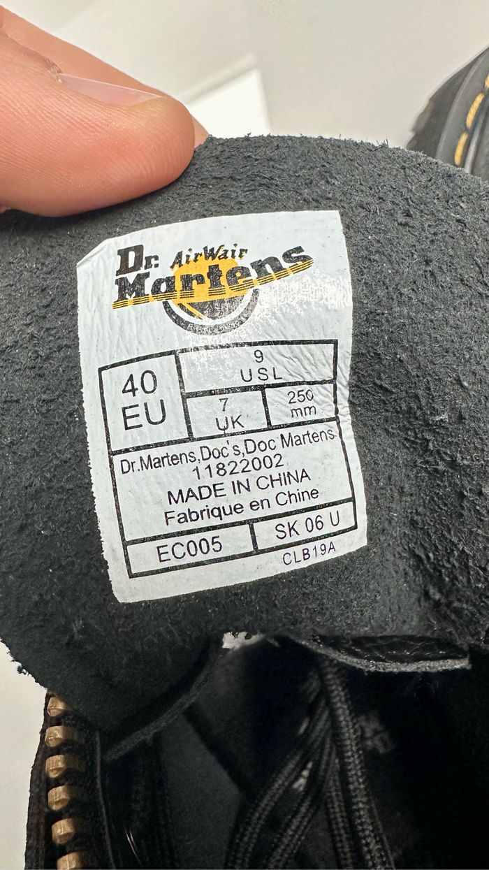 Dr. Martens Sinclair neuves – Taille 40 (taillent petit) - photo numéro 9
