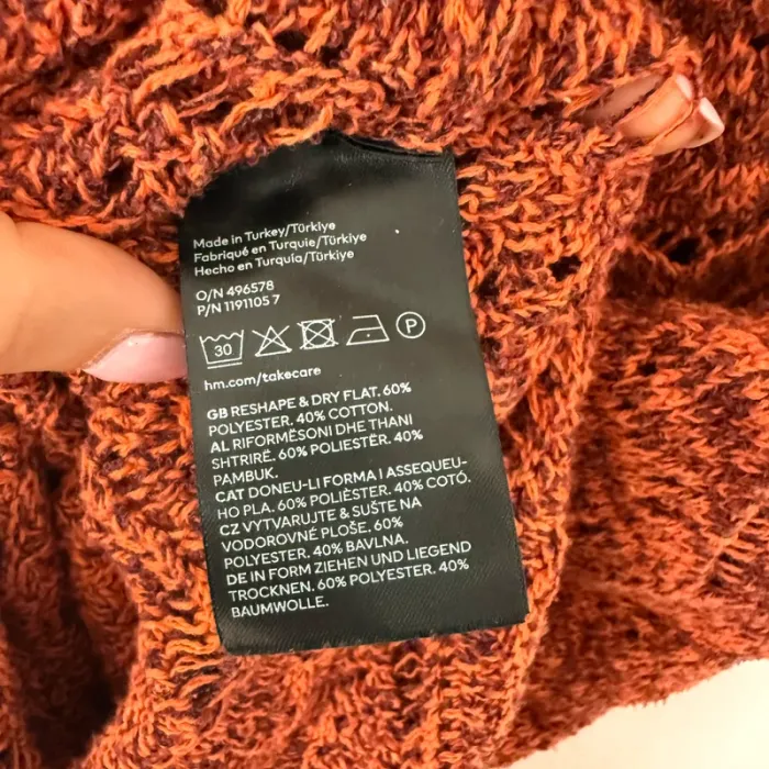 Robe Longue en Maille H&M Taille L - photo numéro 8