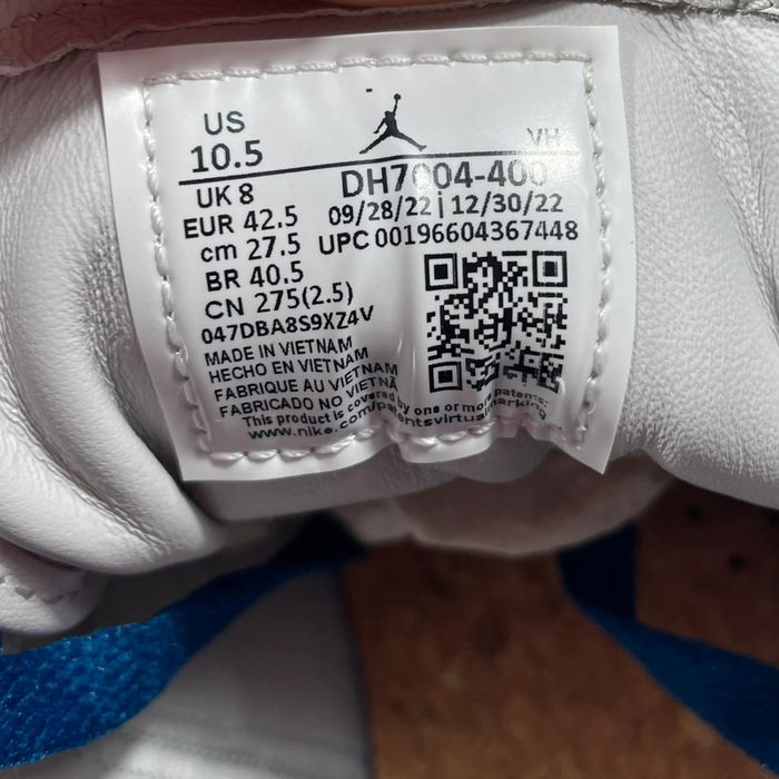 Nike Air Jordan 1 Low Elevate « Bleu France » pointure 42.5 - photo numéro 14