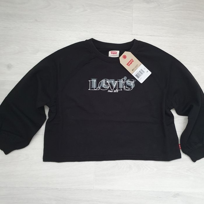 Sweat noir fille. 6 ans. Levi's. Neuf