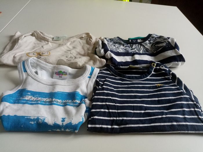 Lot de 4 tee shirt 9 mois