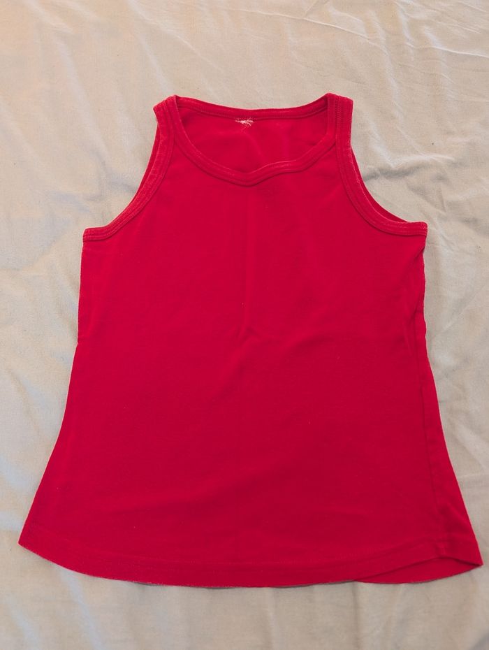 Débardeur femme M rouge - photo numéro 2