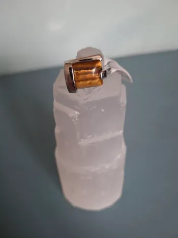 Bague Œil de tigre - Taille 16