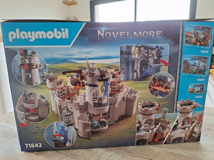playmobil chevalier novelmore citadelle 71642 - nouveau château - neuf emballé - photo numéro 2