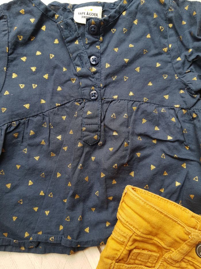 Ensemble tao fille hiver 3mois - photo numéro 3