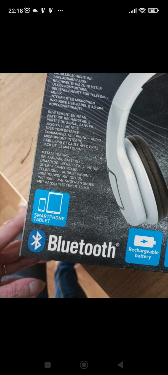 Casque bluetooth stéréo grundig jamais servi - photo numéro 6