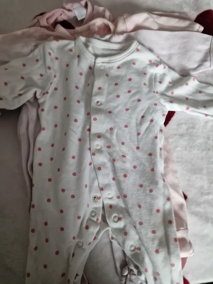 Lot pyjamas en coton 3 mois - photo numéro 7