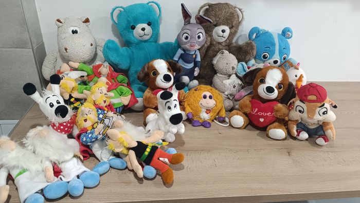 Lot peluches