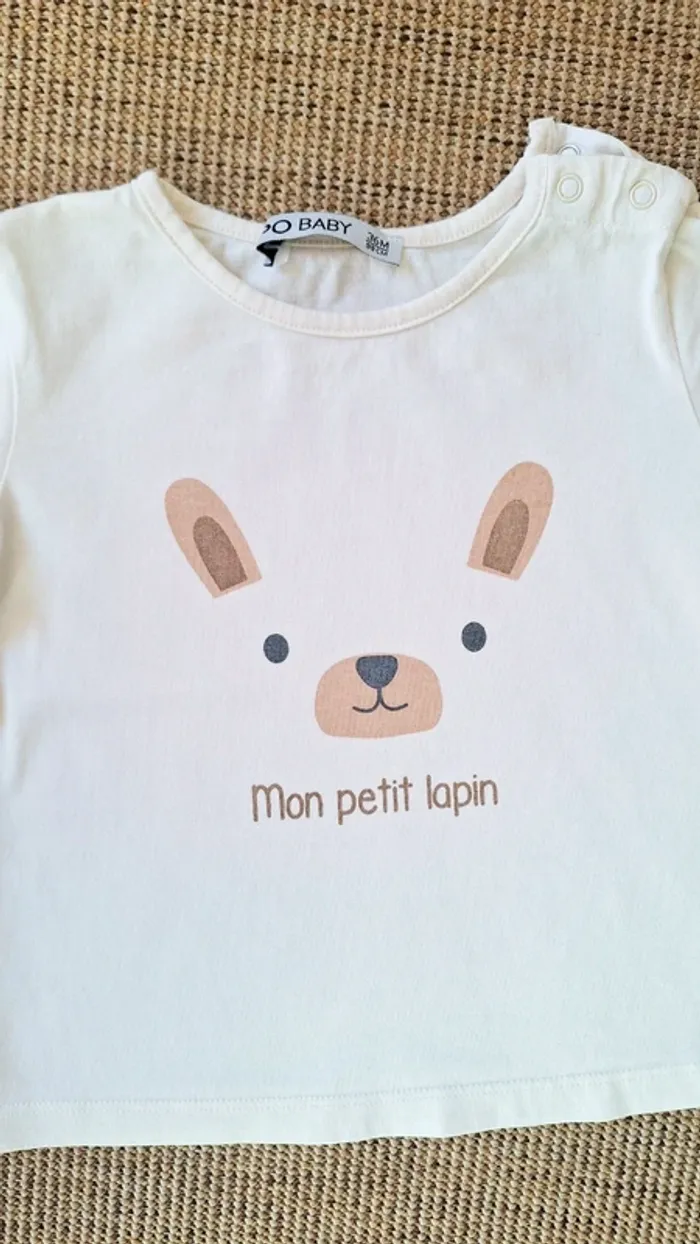 🐰 Superbe tee-shirt garçon en 3 ans 🐰 - photo numéro 2
