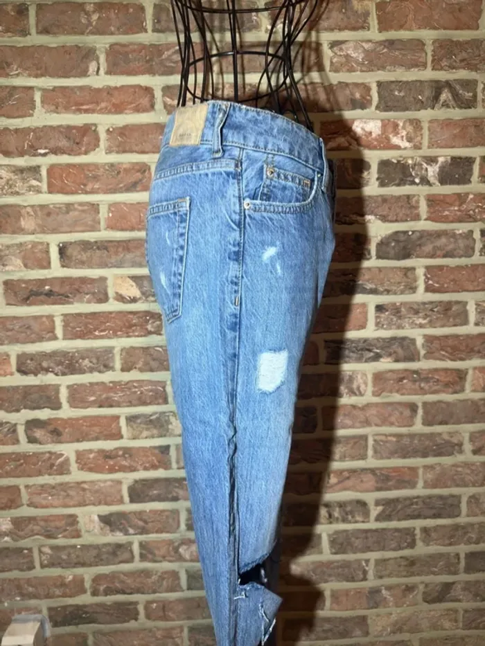 Jeans slim boyfriends Bershka Taille XS / 34 - photo numéro 14