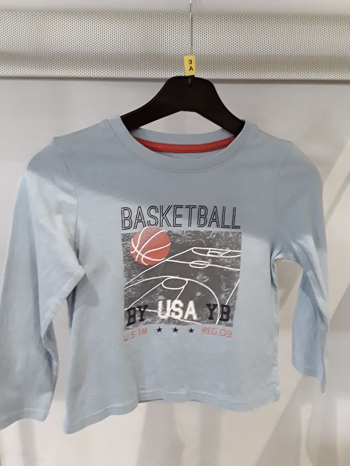 Tee shirt manche longue 3 ans