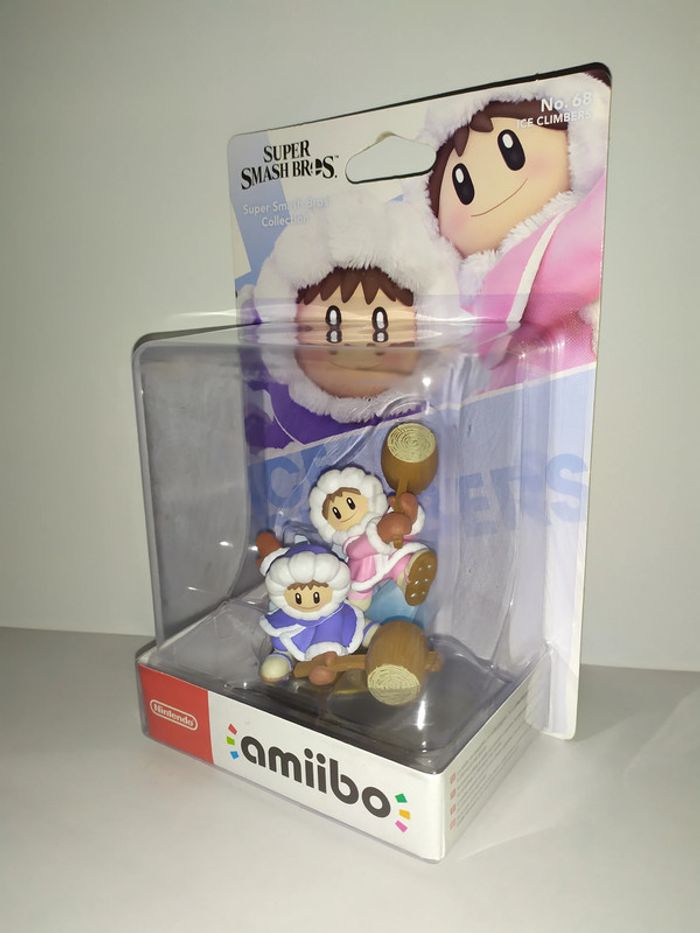 Figurine Ice Climbers Amiibo Super Smash Bros No. 68 Nintendo Switch/3DS neuf - photo numéro 2