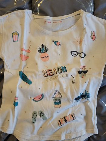 Tee shirt fille 8 ans