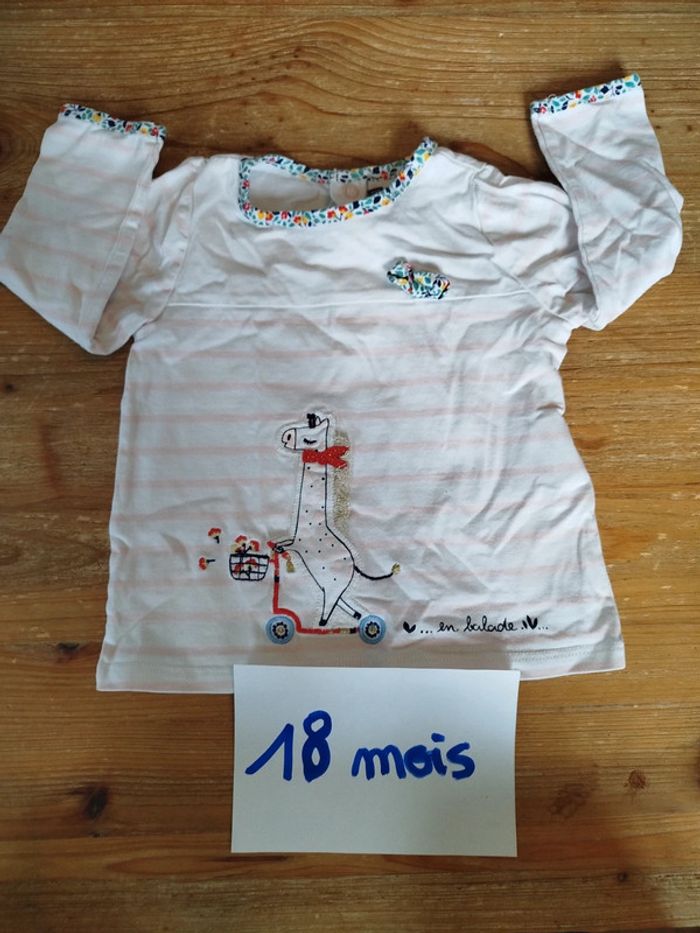 Haut manches longues 18mois
