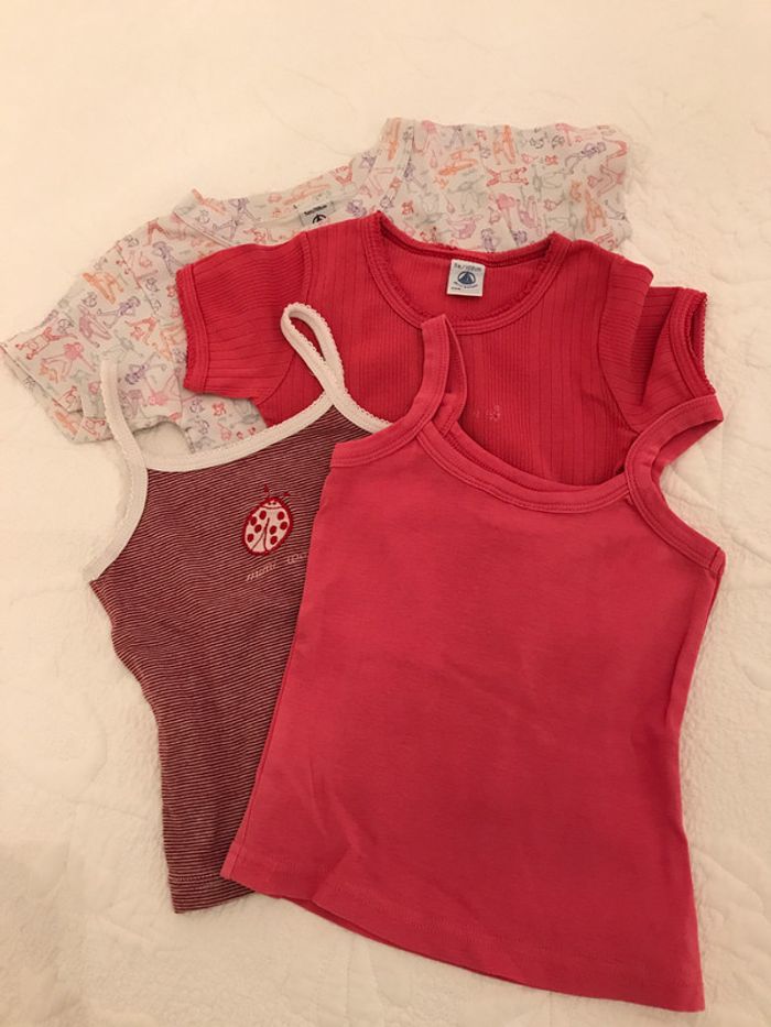 Lot de 4 Tricots de Corps 5 Ans couleur