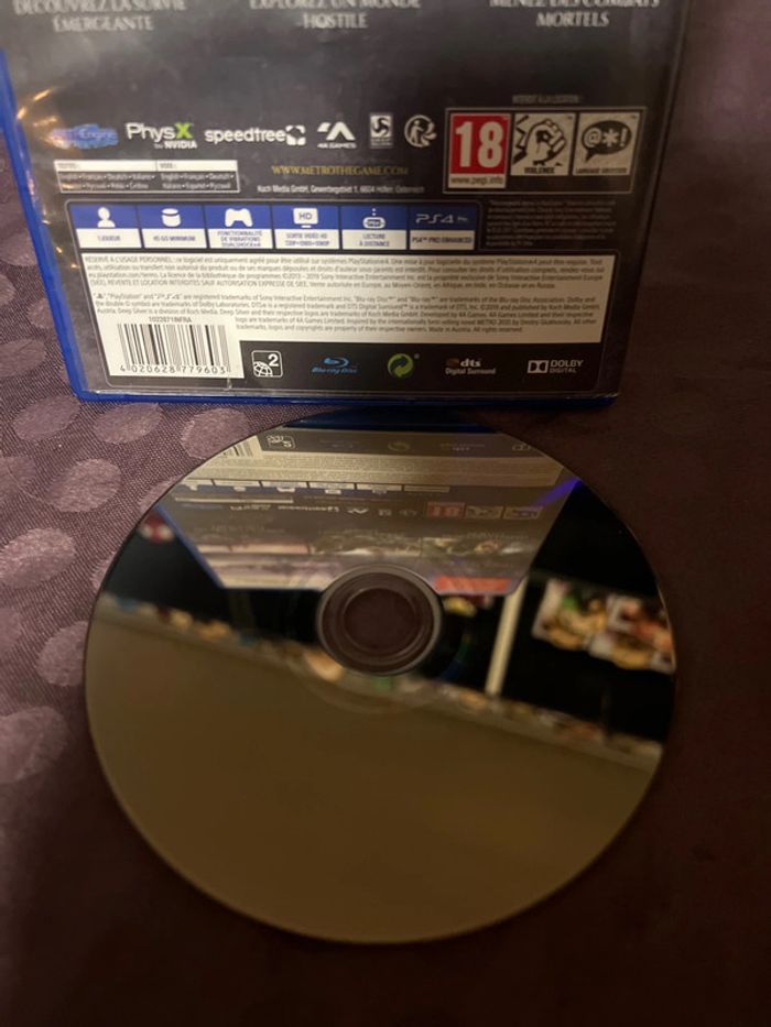 Jeu ps4 metro exodus - photo numéro 3