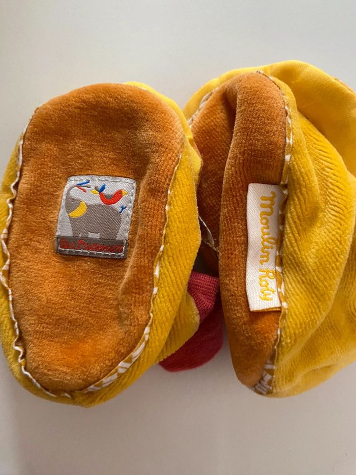 Chaussons mixtes Moulin Roty Lion - photo numéro 2
