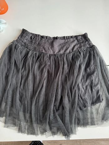 Jupe en tulle grise promod 38