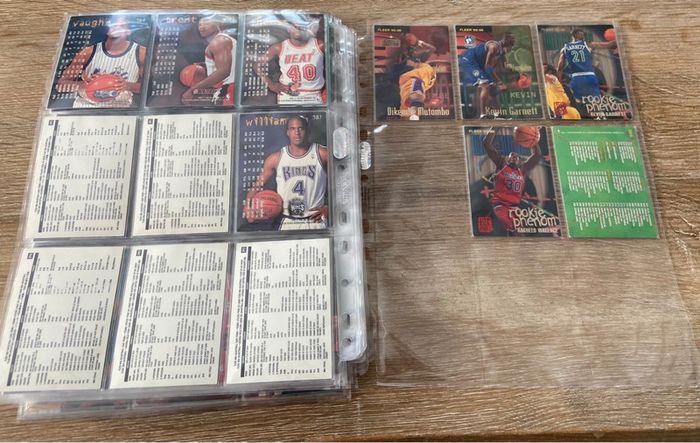Lot de 149 cartes fleers 95-96 nba vintage - photo numéro 17