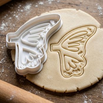 Emporte-pièce Aile de Papillon Fée Découpoir Biscuits Pâte à Sucre