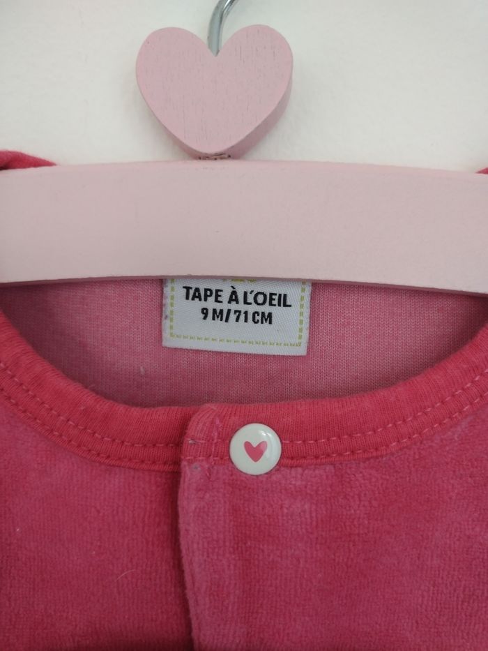 Pyjama bébé fille 9 mois TAO - photo numéro 2