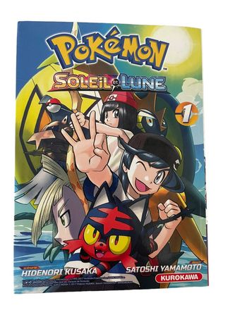 Livre manga Pokémon Soleil et Lune N•1 Kurokawa