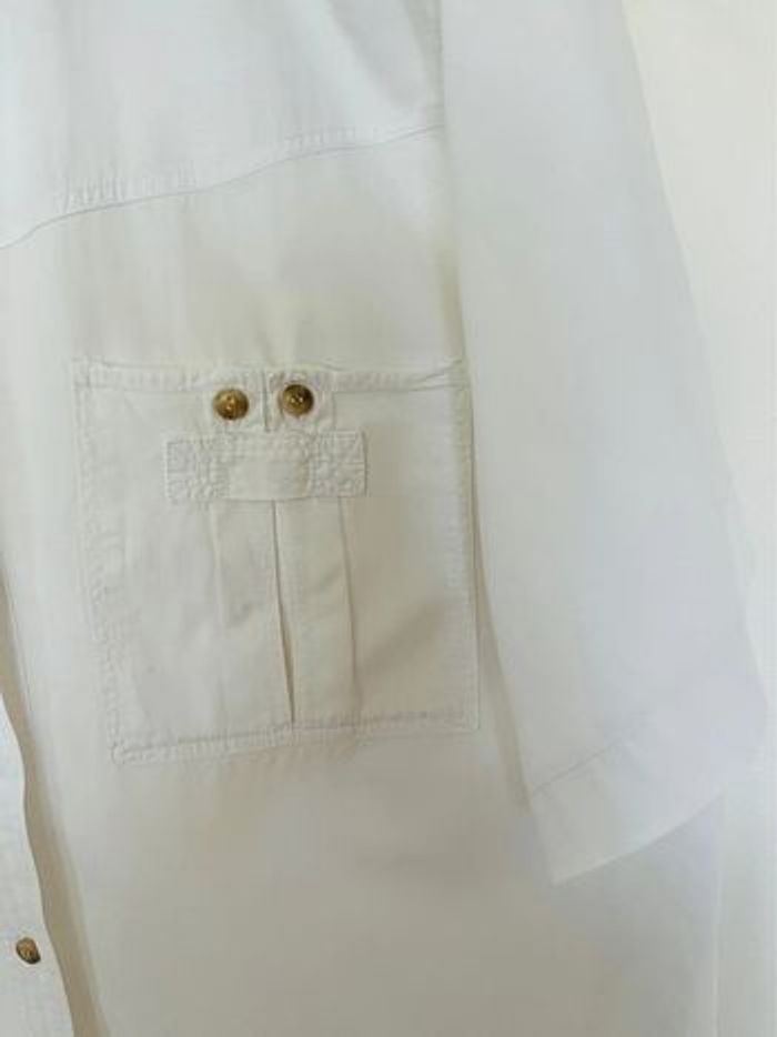 Chemise homme blanche Beach Taille 2 - photo numéro 3